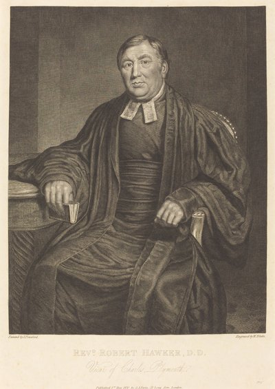Pastor Robert Hawker, D.D., 1820. av William Blake