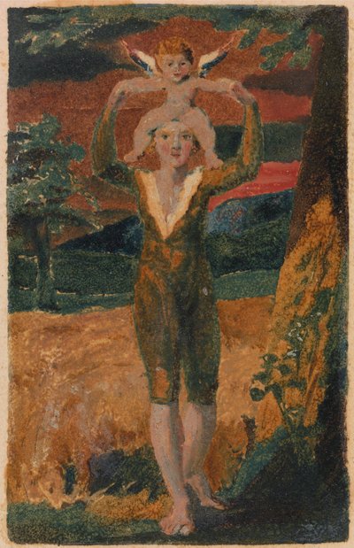 Songs of Innocence and of Experience, Plate 32, Experience Frontispice (Bentley 28) av William Blake