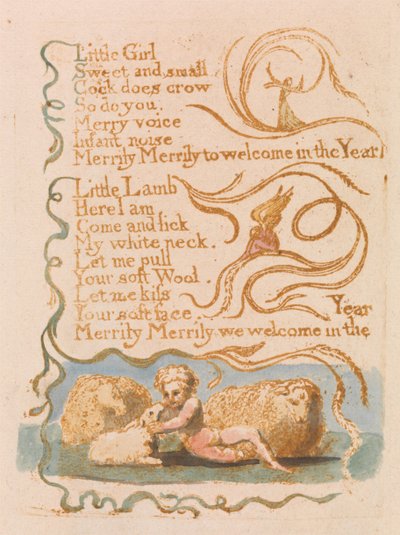 Vår (Plate 26) av William Blake