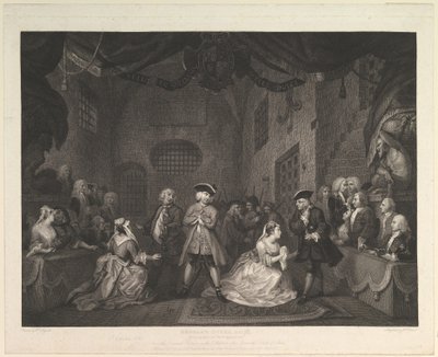 The Beggars Opera, Act III, 1790. av William Blake