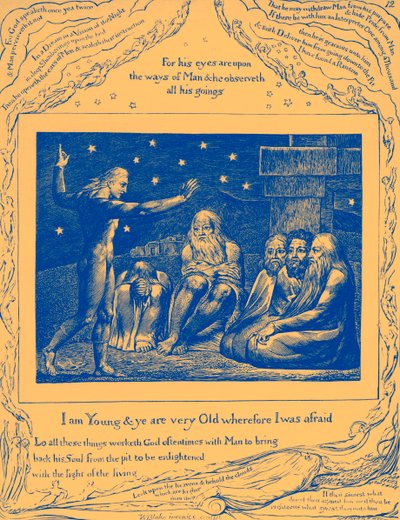 The Book of Job-illustrasjoner av William Blake av William Blake