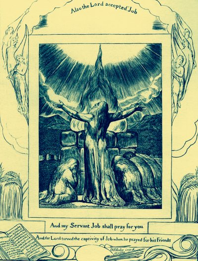 The Book of Job-illustrasjoner av William Blake av William Blake