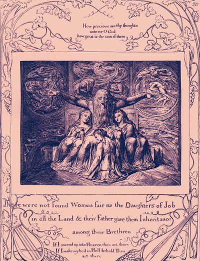 The Book of Job-illustrasjoner av William Blake av William Blake
