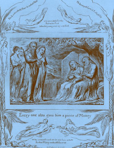 The Book of Job-illustrasjoner av William Blake av William Blake