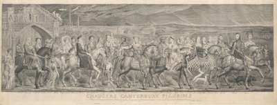 The Canterbury Pilgrims, 1810. av William Blake