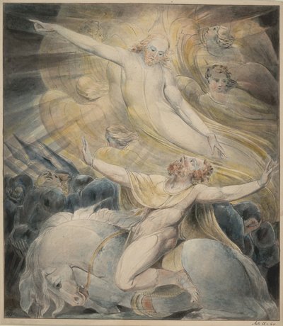 The Conversion of Saul, ca.1800 av William Blake
