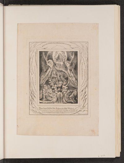 Satans fall av William Blake