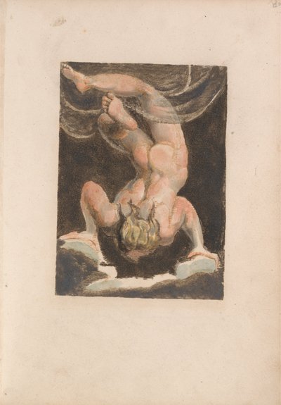 Den første boken til Urizen, plate 15 (Bentley 14) av William Blake