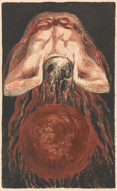 Den første boken til Urizen, plate 16 (Bentley 17) av William Blake