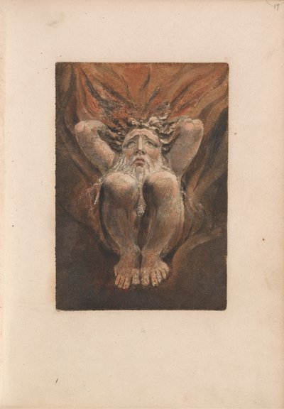 Den første boken til Urizen, plate 21 (Bentley 16) av William Blake