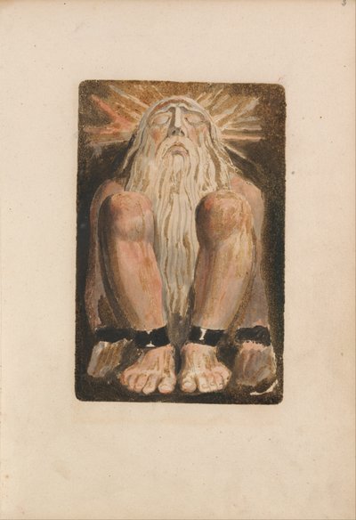 Den første boken til Urizen, plate 3 (Bentley 22) av William Blake