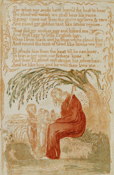 The Little Black Boy, fra Songs of Innocence av William Blake