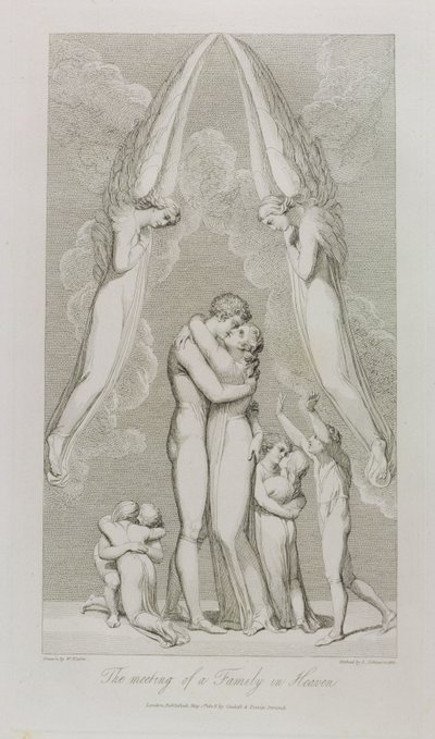 The Meeting of a Family in Heaven, pl.4, illustrasjon fra 