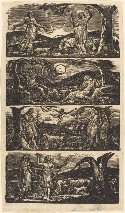 Pastoralene til Virgil av William Blake