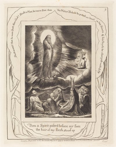 Visjonen til Elifas av William Blake