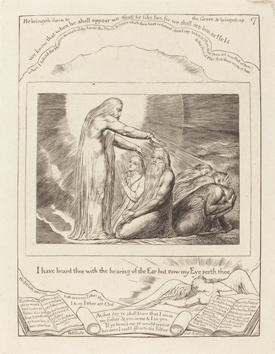 Guds syn, 1825. av William Blake