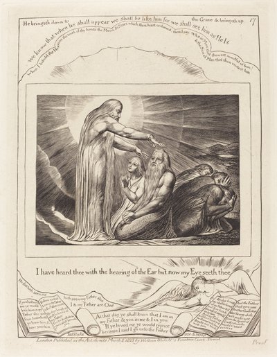 Guds syn, 1825. av William Blake
