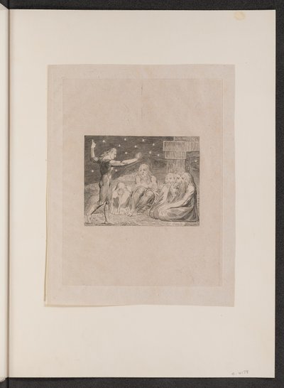 Elihus vrede, 1825. av William Blake