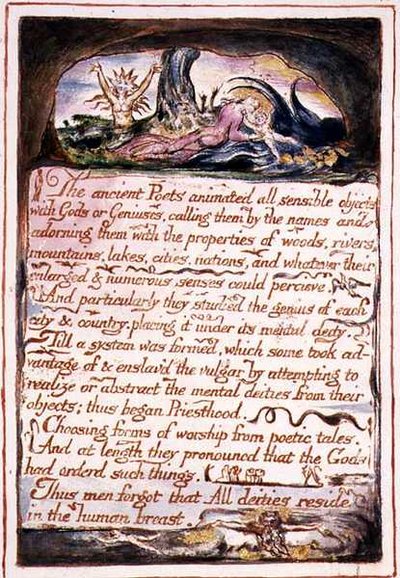 "De gamle dikterne...", illustrasjon og tekst fra 