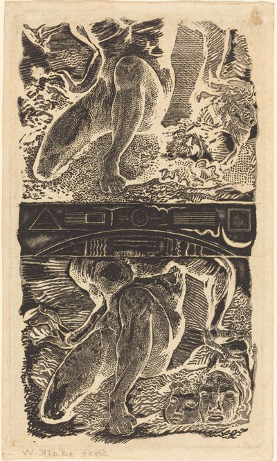 Ukjent emne (la ham se opp i himmelen og le i den lyse luften) av William Blake