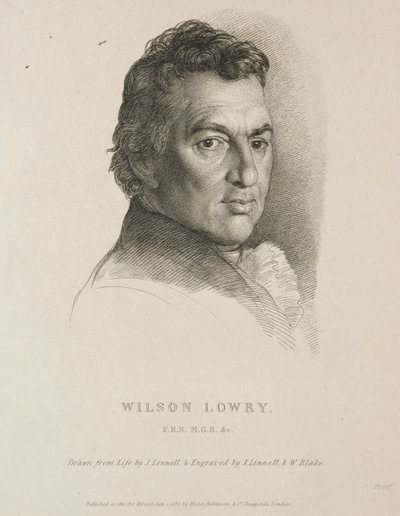 Wilson Lowry, 1825. av William Blake