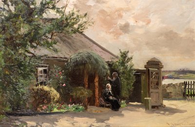Balgay Lodge, Dundee (olje på lerret) av William Bradley Lamond