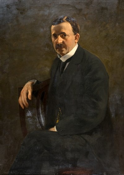 Dr George Lawrence, ca. 1913 (olje på lerret) av William Bradley Lamond