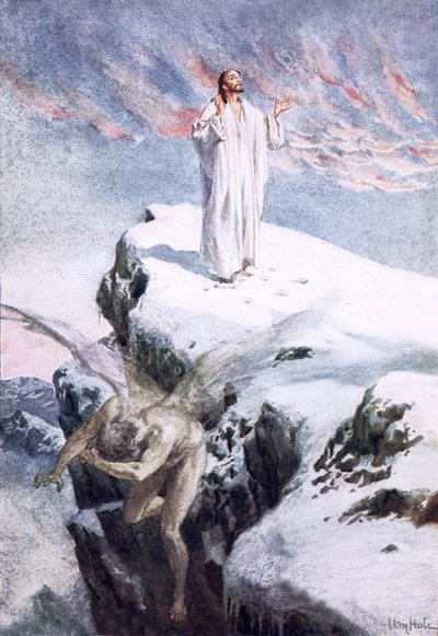 "Få deg herfra, Satan" av William Brassey Hole