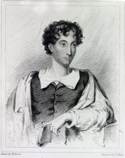 Pastor Charles Robert Maturin, gravert av Henry Meyer, 1819 av William Brocas