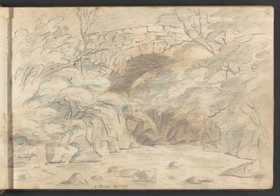 South Brent Bridge av William Brockedon