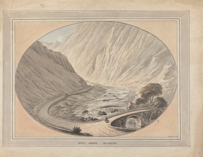 Pont Aber Glaslyn av William Burgess