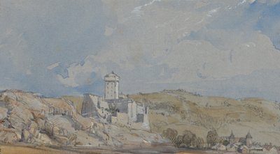 Lourdes slott, 11. juli 1836. av William Callow