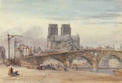Notre-Dame, Paris av William Callow