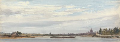 Utsikt over Paris fra Charenton av William Callow