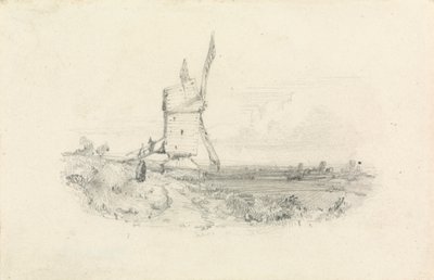 Vindmølle av William Callow