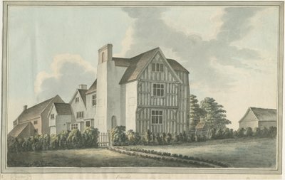 Boscobel House: vannfargemaleri, nd [1796] (maleri) av William Carter