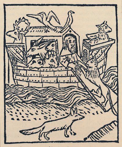 Noahs Ark, 1483, 1947 av William Caxton