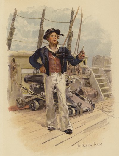Båtsmann, ca 1820 av William Christian Symons