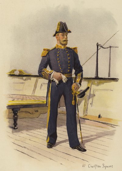 Kaptein av William Christian Symons