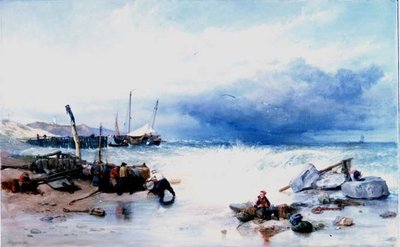 På kysten av Bretagne av Clarkson Frederick Stanfield