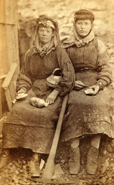 Arbeidere fra Tredegar Iron Works, Wales av William Clayton