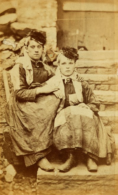Arbeidere fra Tredegar Iron Works, Wales av William Clayton