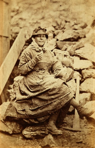 Arbeidere fra Tredegar Iron Works, Wales av William Clayton
