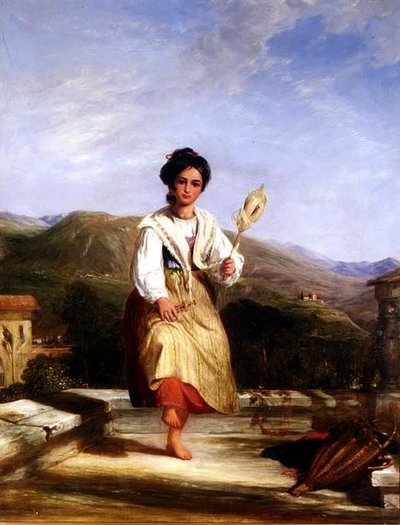 En jente fra Sorrento av William Collins