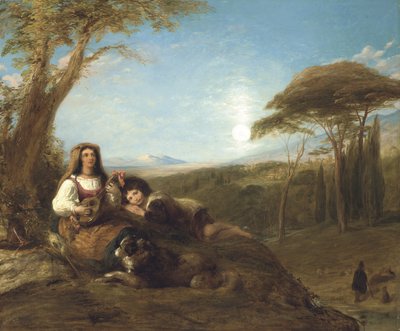 Ave Maria-scene nær Tivoli av William Collins