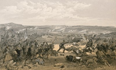 Slaget ved Tchernaya, 16. august 1855 av William Crimea Simpson