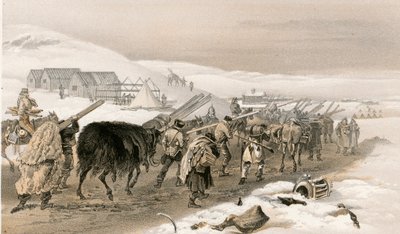 Hytter og krigsklær til hæren av William Crimea Simpson