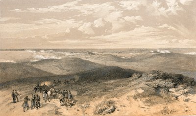 Sebastopol fra baksiden av de engelske batteriene av William Crimea Simpson