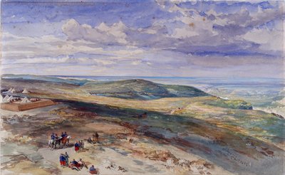 The Field of Inkerman, 17. oktober 1854 av William Crimea Simpson