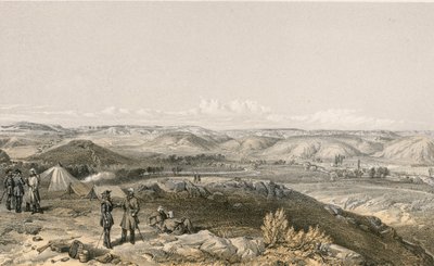 Tchernaya-dalen, ser nordover av William Crimea Simpson